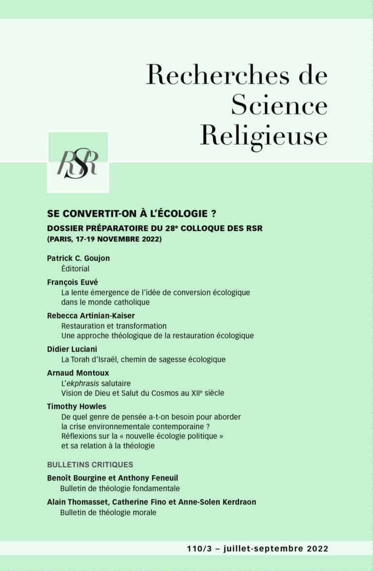Couverture RSR juillet - septembre