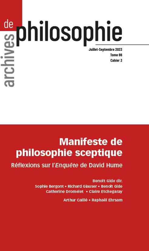 Archives de philosophie
